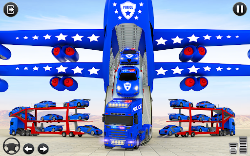 Police Vehicle Cargo Truck Sim - عکس بازی موبایلی اندروید