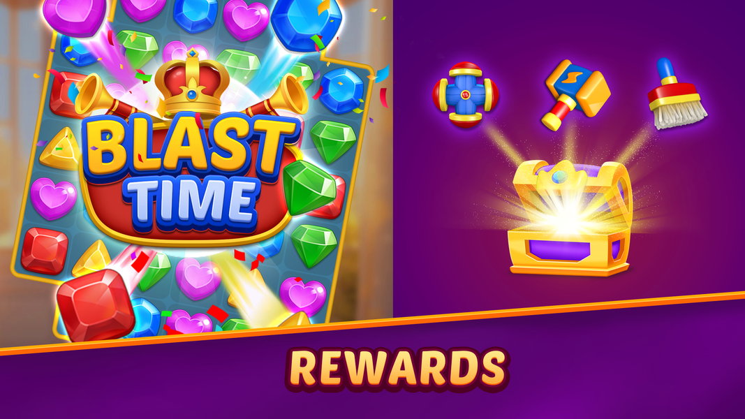 Jewel Match Dragon - No Wifi - عکس بازی موبایلی اندروید