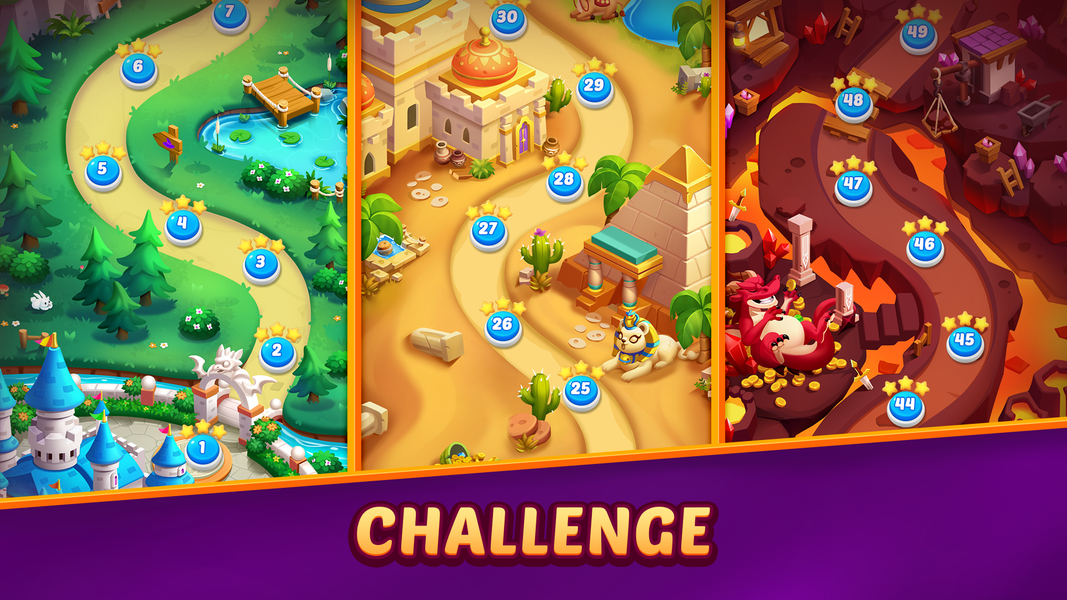 Jewel Match Dragon - No Wifi - عکس بازی موبایلی اندروید