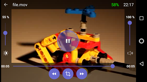 MOV Player - عکس برنامه موبایلی اندروید