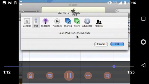 MOV Player - عکس برنامه موبایلی اندروید