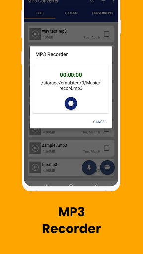 Mp۳ To Wav Converter - عکس برنامه موبایلی اندروید