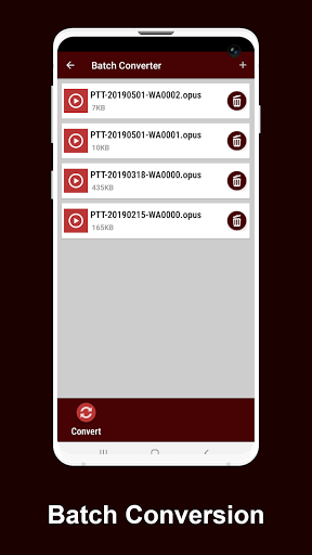 Opus To Mp۳ Converter - عکس برنامه موبایلی اندروید