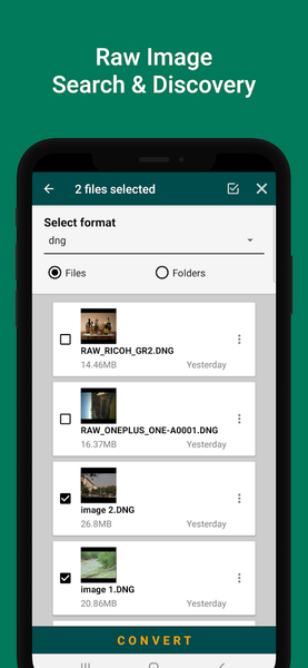 raw to jpg converter - Image screenshot of android app