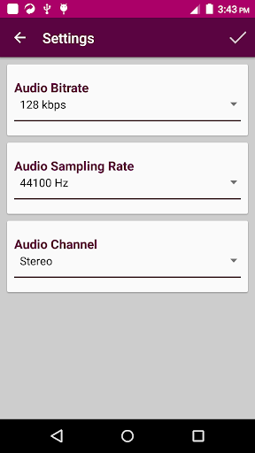 WAV To MP3 Converter - Image screenshot of android app