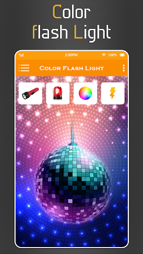 Colored deals flashlight app