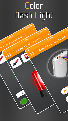 Color flash light : Torch LED Light - عکس برنامه موبایلی اندروید