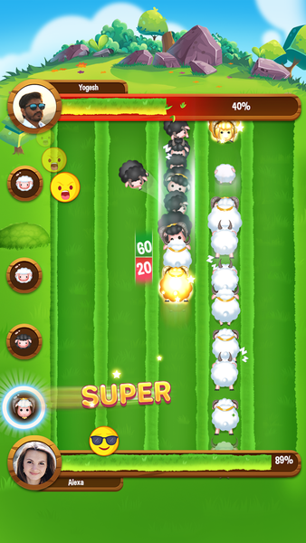 Sheep Fight- Battle Game - Image screenshot of android app