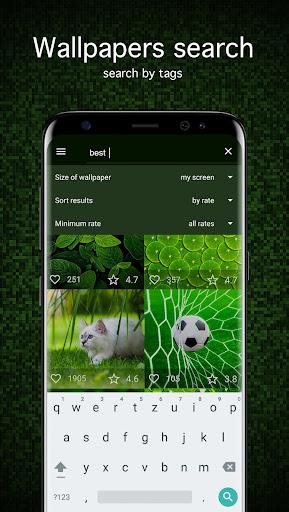 Green Wallpapers 4K - Image screenshot of android app