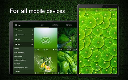 Green Wallpapers ۴K - عکس برنامه موبایلی اندروید