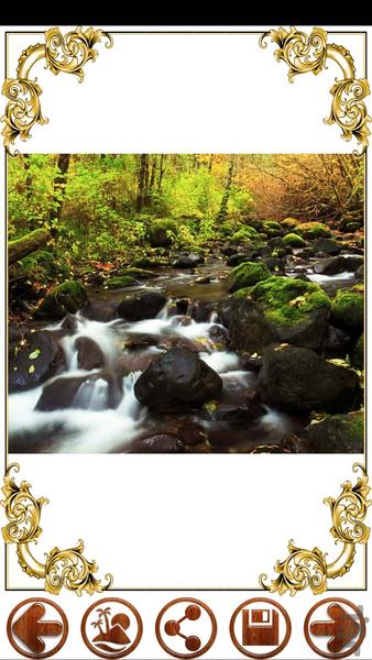 قاب عکس چوبی - Image screenshot of android app