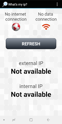 What's my ip? - Image screenshot of android app