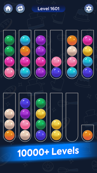 Color Ball Game - Sort Puz - عکس بازی موبایلی اندروید