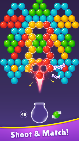 Bubble Relax: Pop Shooter - عکس بازی موبایلی اندروید