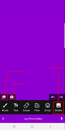 Jojo Photo Editor - Image screenshot of android app