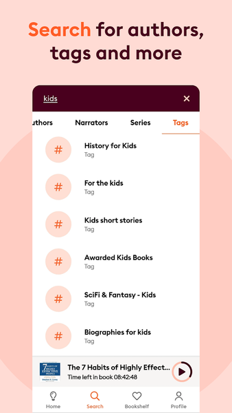 Storytel - Audiobooks & Books - Image screenshot of android app