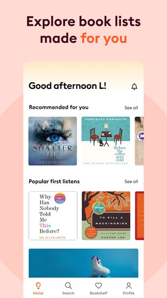 Storytel - Audiobooks & Books - Image screenshot of android app