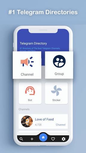 Group, Channel for Telegram, G - عکس برنامه موبایلی اندروید