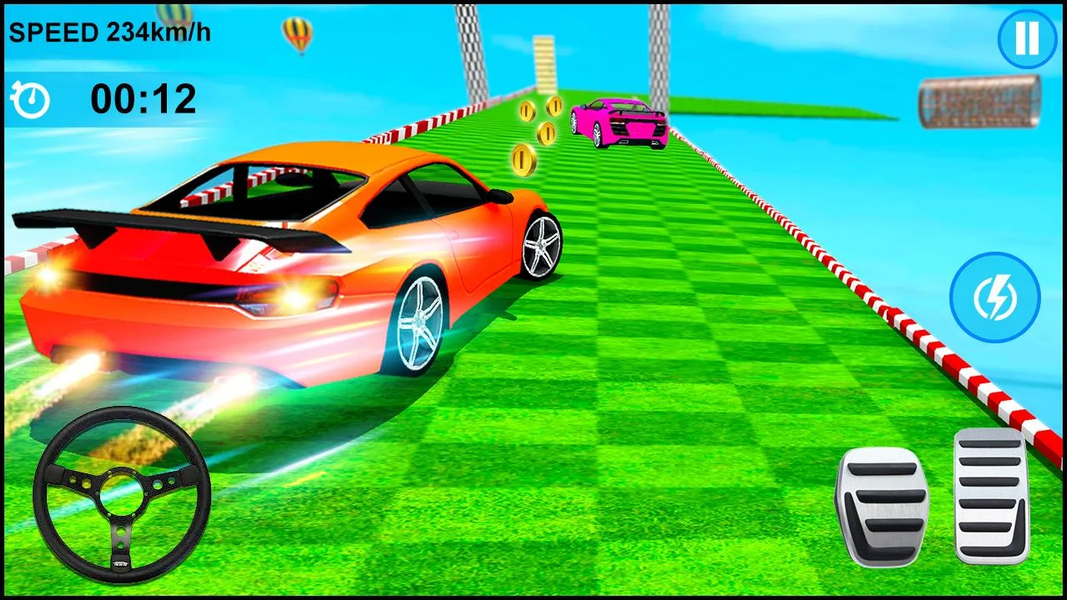 GT Stunt Master Race Car Games - Gameplay image of android game