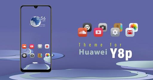 Theme for Huawei Y8P - عکس برنامه موبایلی اندروید