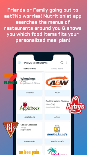 Nutritionist - Image screenshot of android app