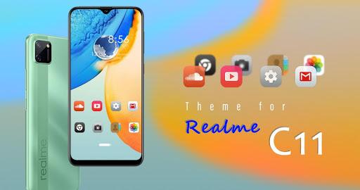 Realme C11 Theme & Launcher - Image screenshot of android app