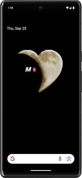 Wallpaper with letters - عکس برنامه موبایلی اندروید