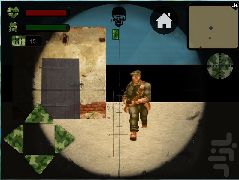 One-man Battalion - Gameplay image of android game