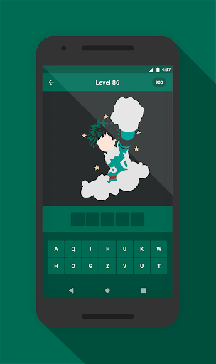 Guess anime hero 2 - Gameplay image of android game