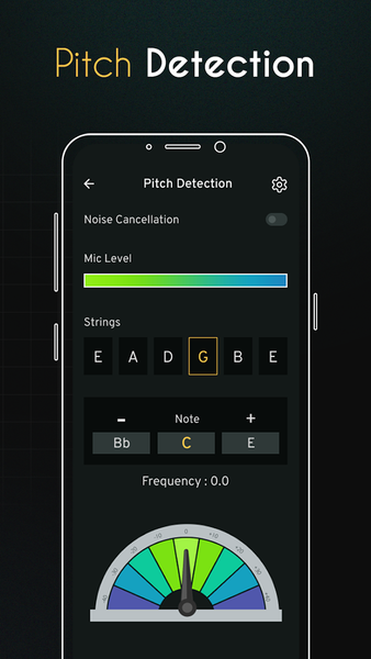 Guitar Tuner - Chords & Tabs - عکس برنامه موبایلی اندروید