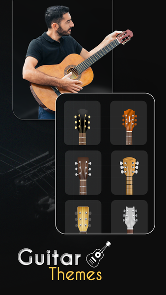 Guitar Tuner - Chords & Tabs - عکس برنامه موبایلی اندروید