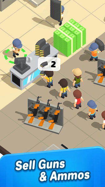 Ammo Nation - Gun Shop Tycoon - عکس بازی موبایلی اندروید