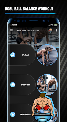 Bosu Ball Trainer Workout - عکس برنامه موبایلی اندروید