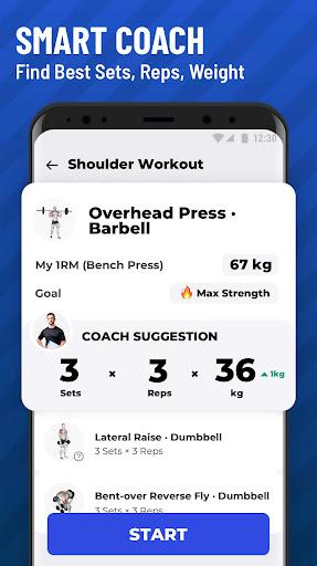 Gym Workout Tracker: Gym Log - عکس برنامه موبایلی اندروید