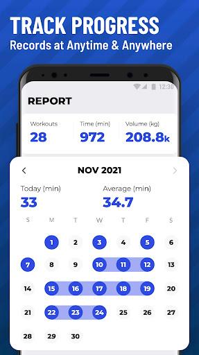 Gym Workout Tracker: Gym Log - عکس برنامه موبایلی اندروید