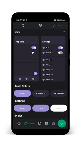 Peafowl Theme Maker for EMUI - عکس برنامه موبایلی اندروید