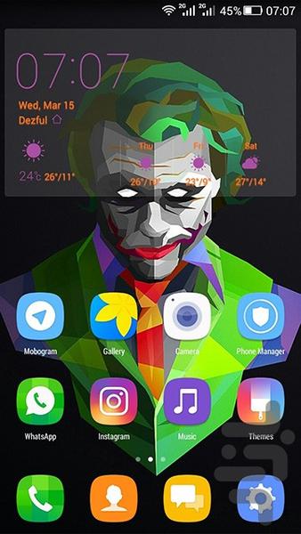 Jocker Huawei Theme - Image screenshot of android app