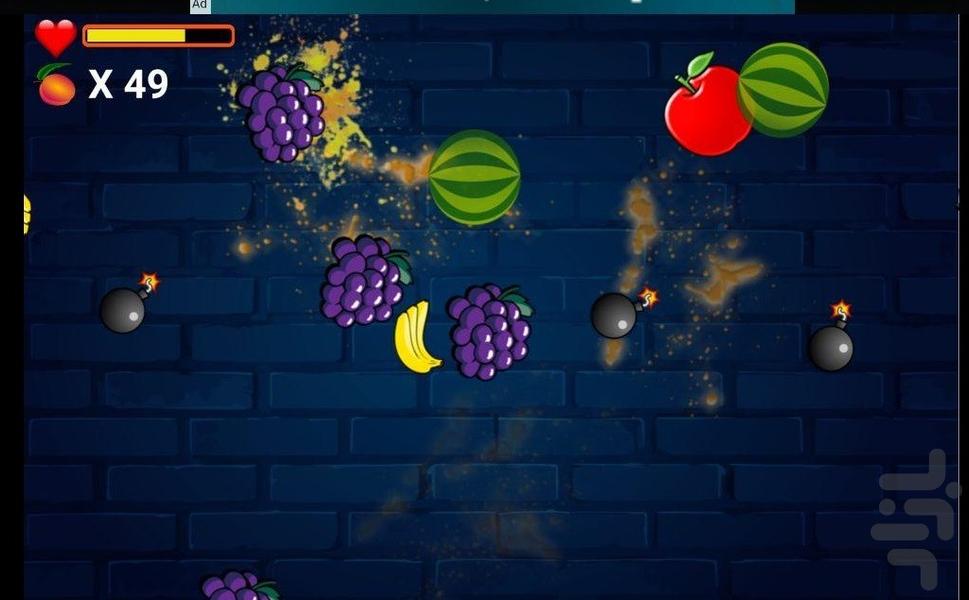 میوه قاچ کن - Gameplay image of android game