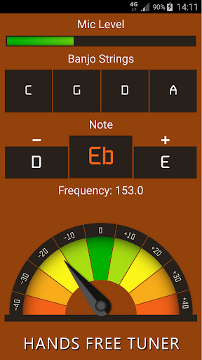 Banjo Tuner: Simple & Accurate - Image screenshot of android app