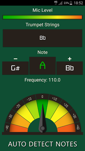 Trumpet Tuner - Precise & Fast - Image screenshot of android app