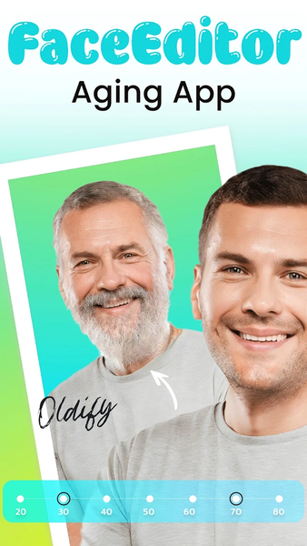 FaceEditor: Aging App, Haircut - عکس برنامه موبایلی اندروید