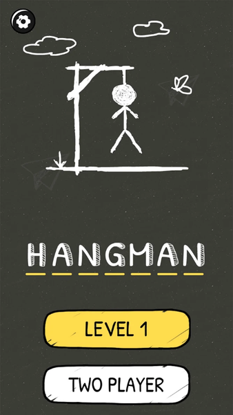Hangman Words:Two Player Games - Gameplay image of android game