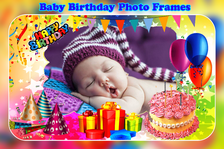 Happy Birthday Photo Frame - عکس برنامه موبایلی اندروید