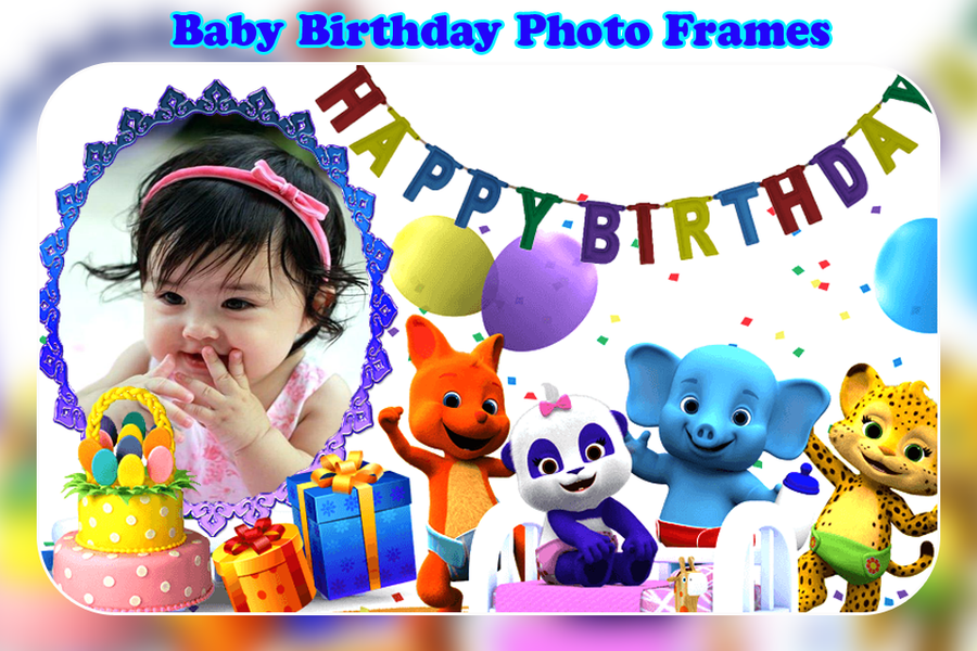Happy Birthday Photo Frame - عکس برنامه موبایلی اندروید