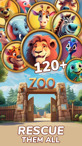 Zoo Valley: Match ۳ Puzzle - عکس بازی موبایلی اندروید