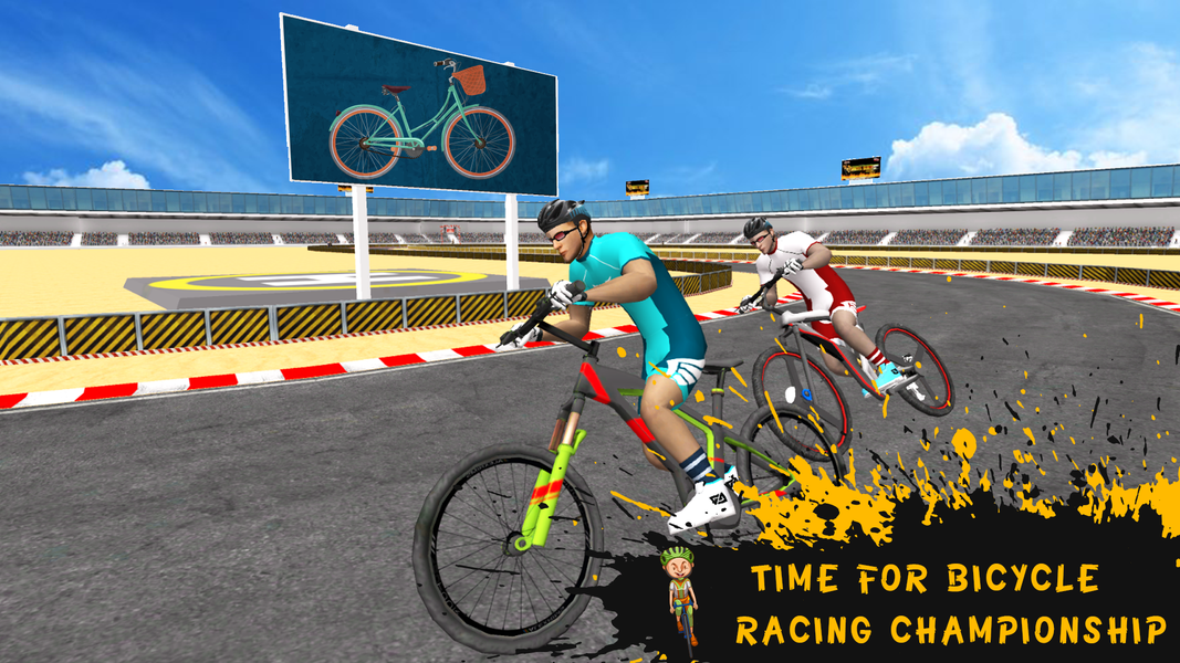 BMX Bicycle Racing - Gameplay image of android game