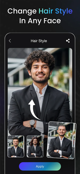 Face Editor - Smile Corrector - عکس برنامه موبایلی اندروید