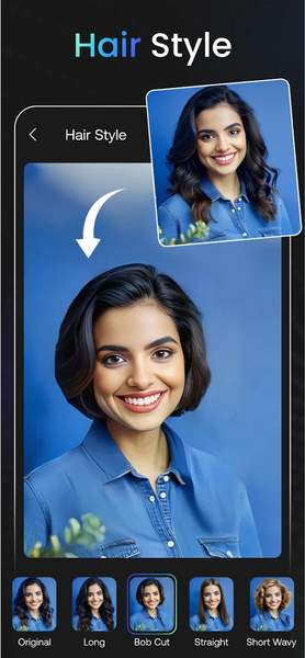 Face Editor - Smile Corrector - عکس برنامه موبایلی اندروید