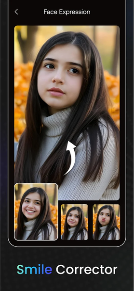 Face Editor - Smile Corrector - عکس برنامه موبایلی اندروید