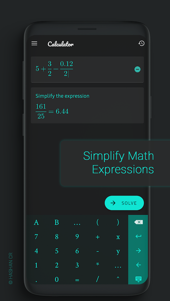 Linear / Quadratic Equation So - عکس برنامه موبایلی اندروید